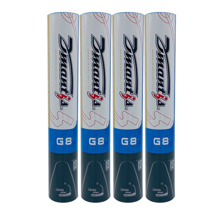 China Manufacture sale wholesale goose feather brand dna badminton shuttlecock for Tournaments