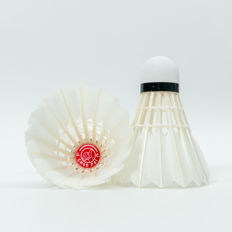RED Genuine badminton BWF APPROVED goose feather indoor and outdoor training is not easy to rotten badminton