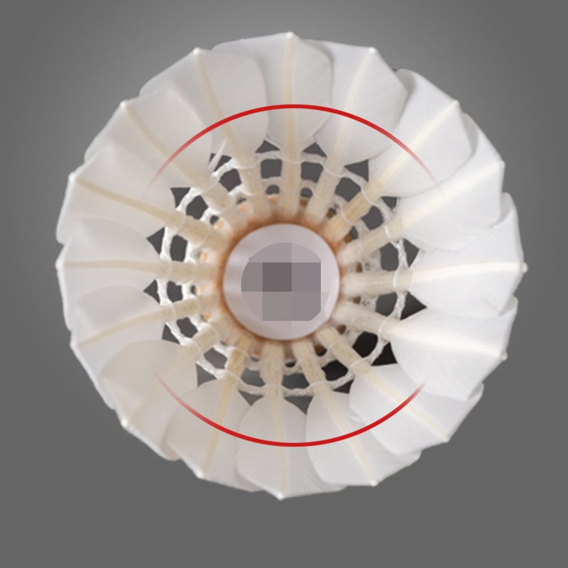 Outdoor Sports Goods Physical Fitness Durable Fiber Ball White Badminton 12 packs CiGu Duck Feather Ball Badminton Shuttlecock