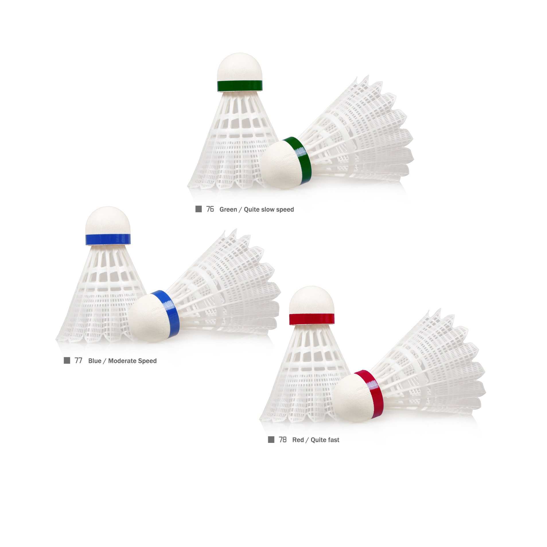 nylon shuttlecock