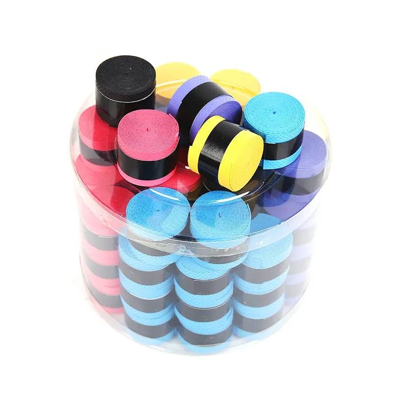 60 Pcs Anti-skid Sweat Absorbed Wraps Badminton Grips Sports Sweatband Dry Tennis be Overgrips