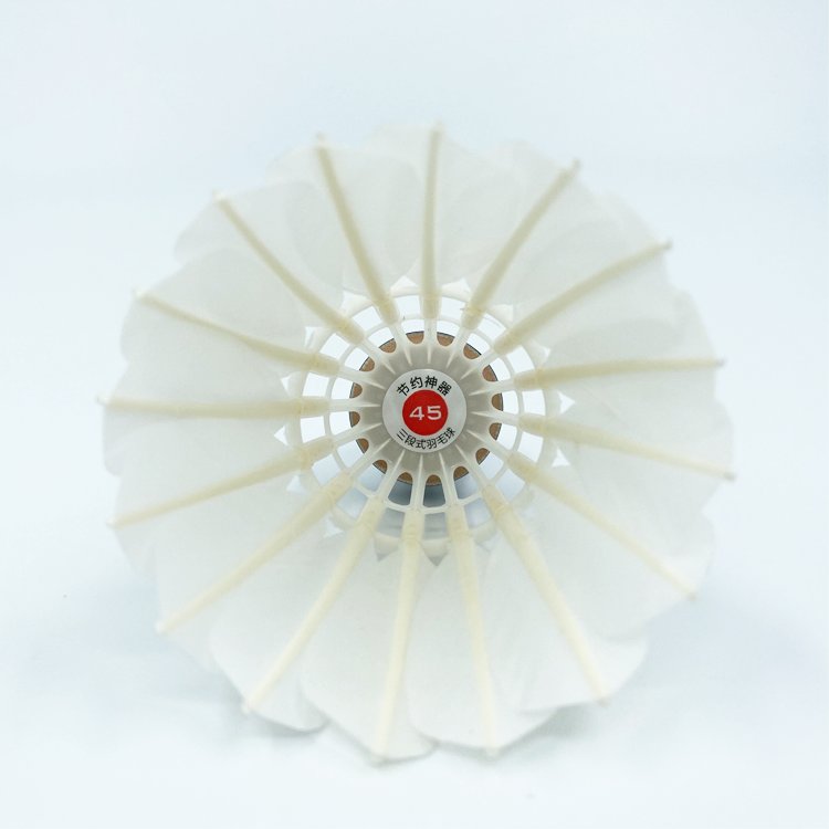 Most Durable Goose Feather Badminton Shuttlecock Hybrid Shuttlecocks D45 Dmantis Brand Factory Supplier