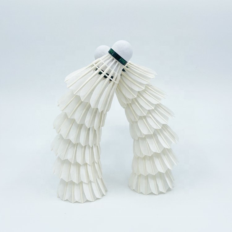 Most Durable Goose Feather Badminton Shuttlecock Hybrid Shuttlecocks D45 Dmantis Brand Factory Supplier