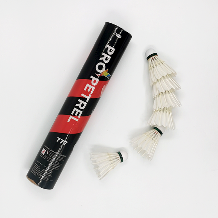 Cost-effective Durable 3in1 Hybrid Type Training Shuttlecock Natural Feather Badminton Shuttlecock Badminton