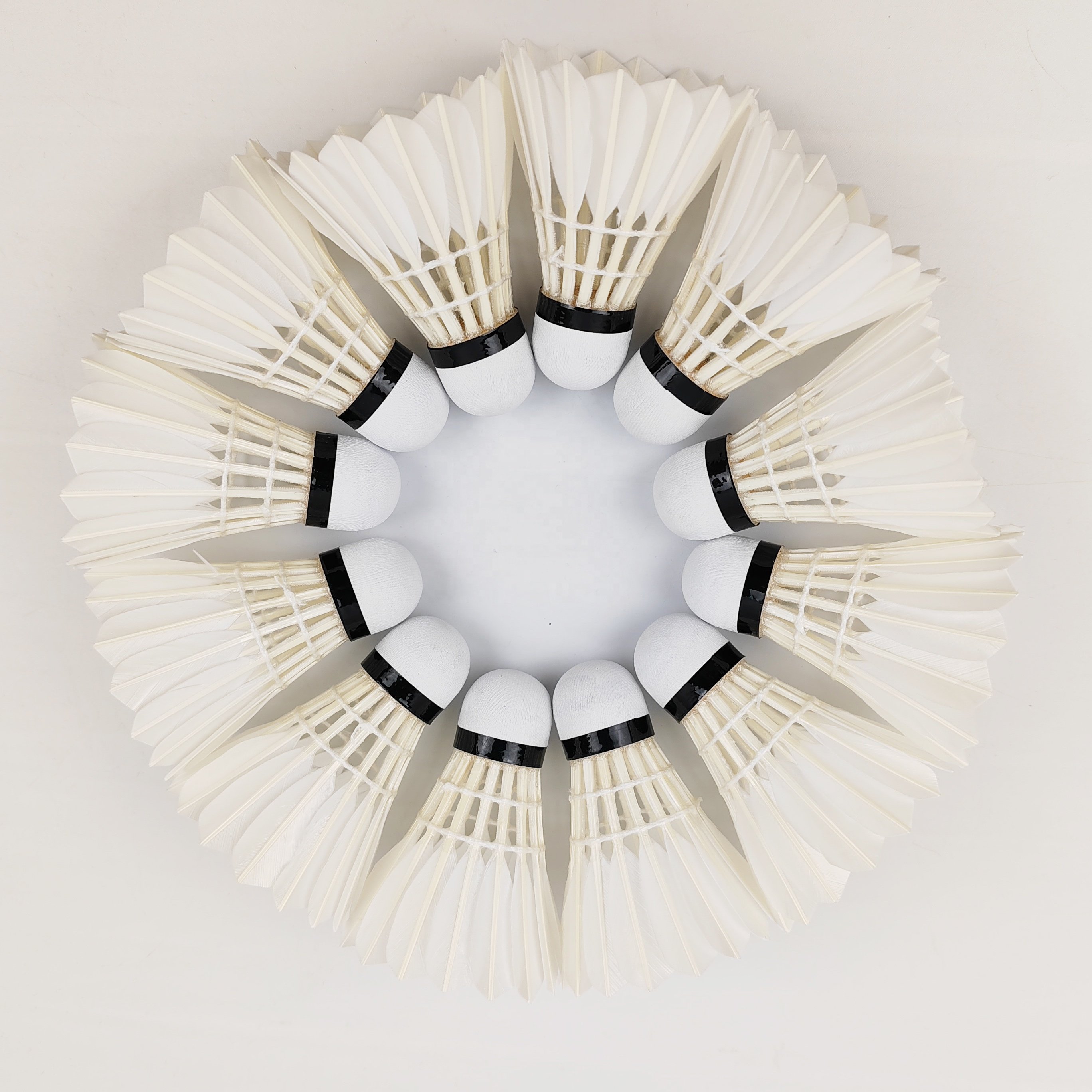 Wholesale High Quality Duck Feather Durable Training Badminton Shuttlecock