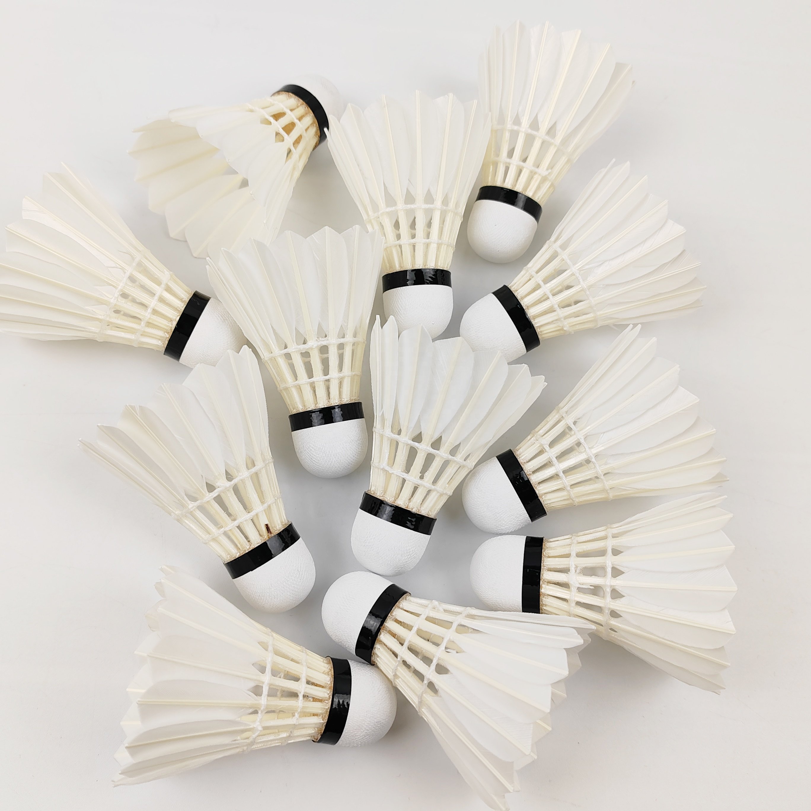 Wholesale High Quality Duck Feather Durable Training Badminton Shuttlecock