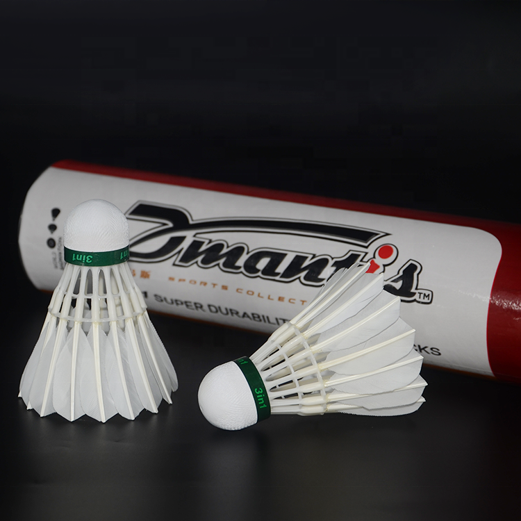30 Years OEM Experience Shuttle Cock 3in1 Shuttlecock Goose Feather Hybrid Shuttlecock Indoor Badminton Ball