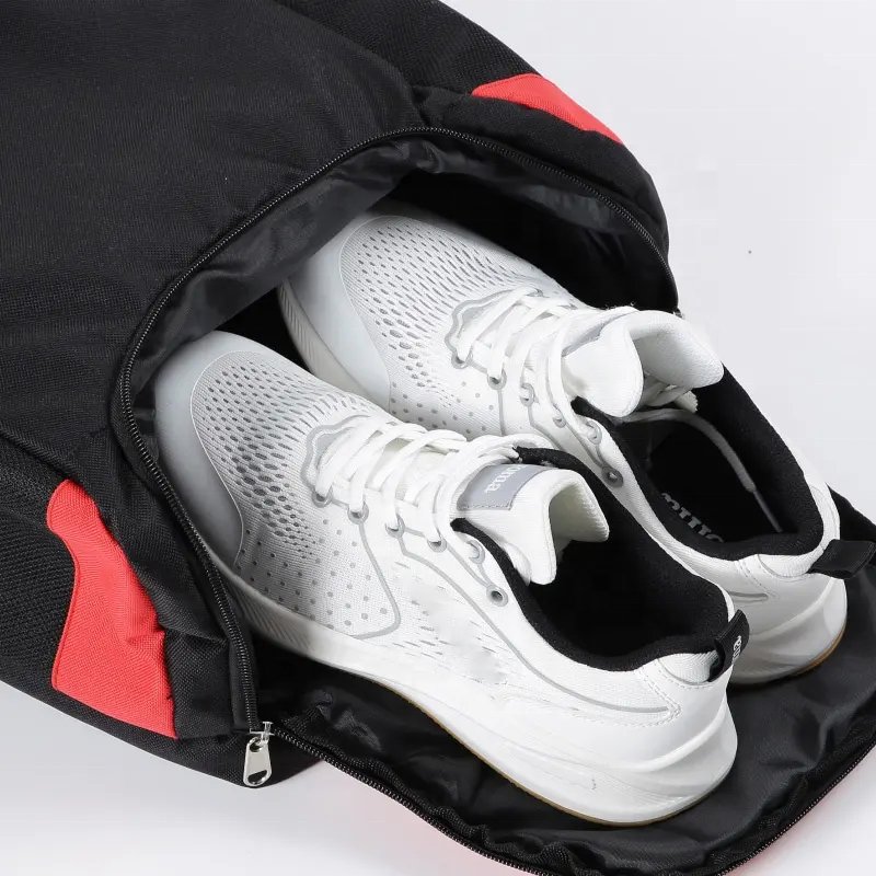 Custom training double shoulder shoe compartment sports backpack tennis racquet bag badminton racket bag