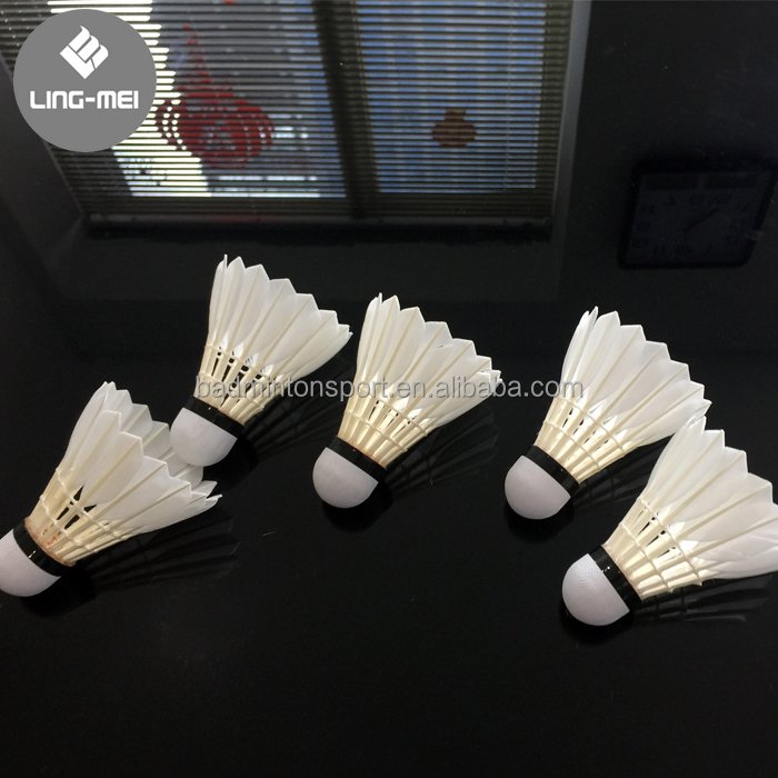 Lingmei Brand #70 Most Durable Goose Shuttlecock Feather Badminton