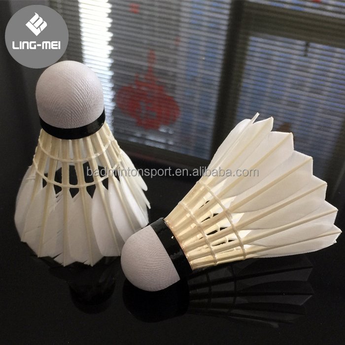Lingmei Brand #70 Most Durable Goose Shuttlecock Feather Badminton