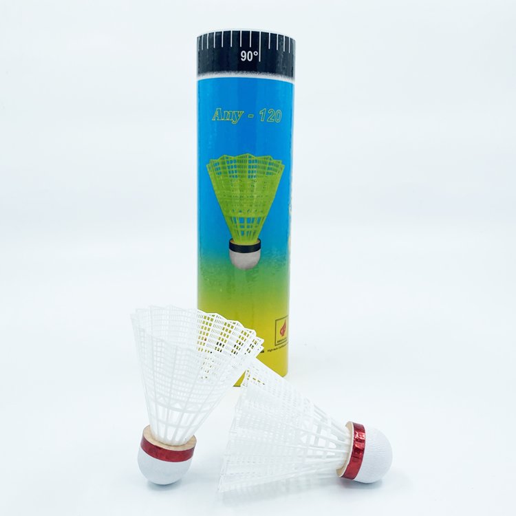 OEM Available Hot Selling Training White Durable Badminton Nylon Shuttlecock