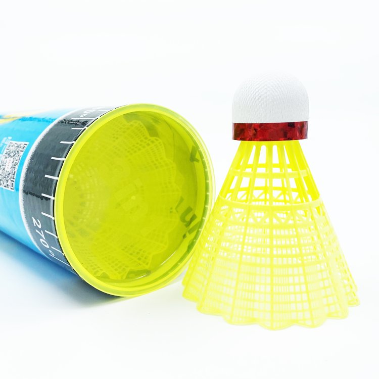 OEM Available Hot Selling Training White Durable Badminton Nylon Shuttlecock