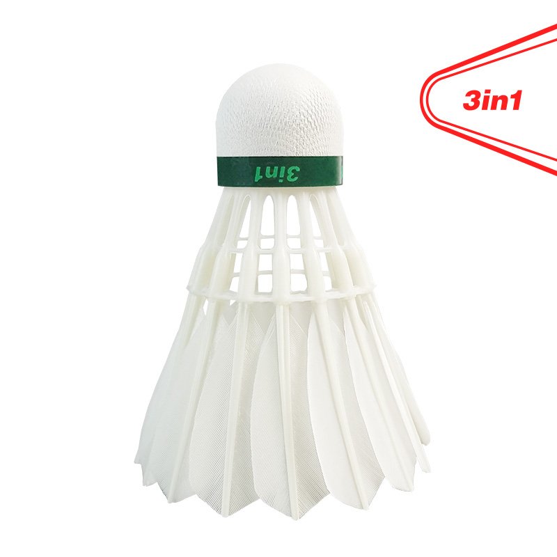 Top Quality Badminton Shuttlecocks Duck Straight Feather Badminton with High Stability and Durability Property