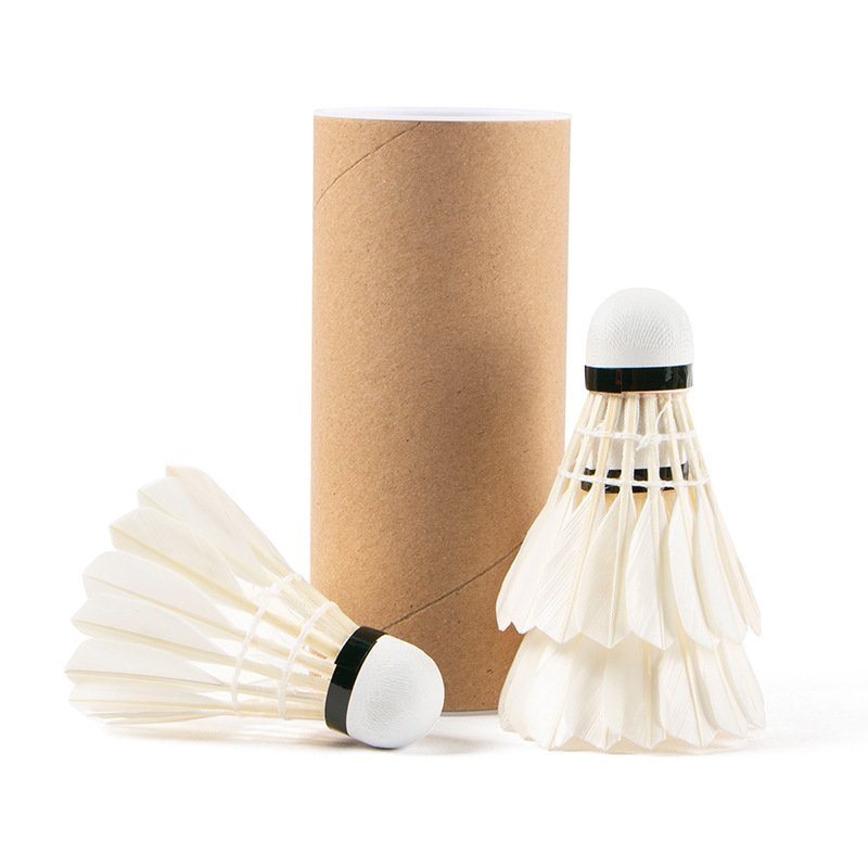 Feather Badminton Shuttlecocks with Great Stability and Durability Shuttlecock Indoor Outdoor Sports