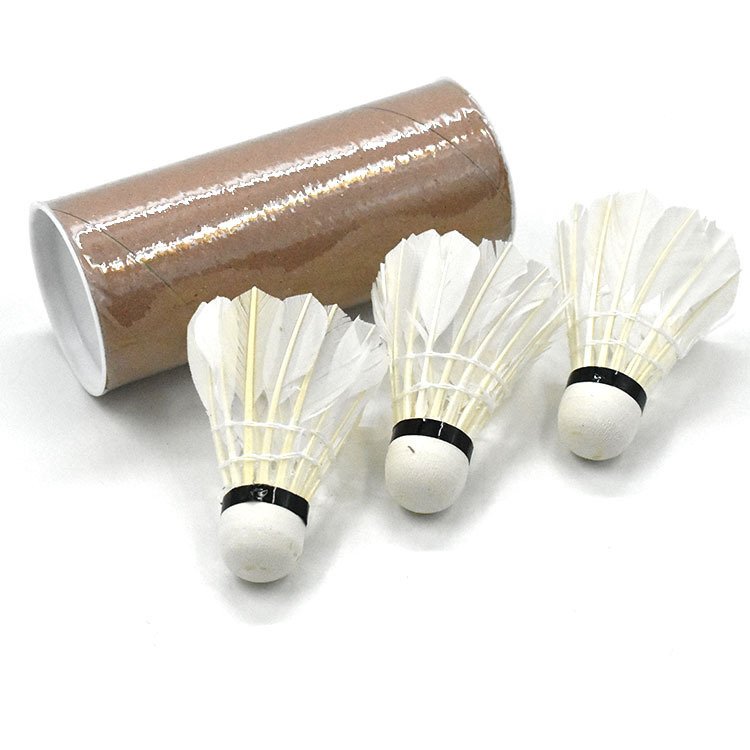 Feather Badminton Shuttlecocks with Great Stability and Durability Shuttlecock Indoor Outdoor Sports