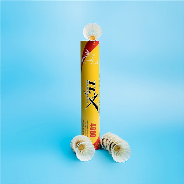 *hot sale duck feather training badminton shuttlecock / duck feather badminton ball