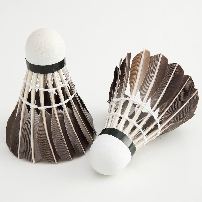Wholesale Durable Competition Learning Badminton Student Entertainment Goose Duck Feather Badminton