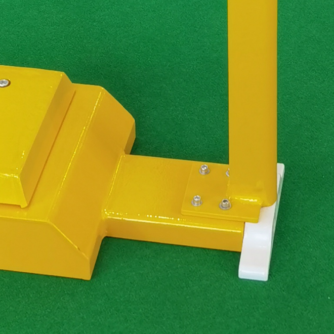 Hot selling and high-quality weighable moveable steel portable badminton net post