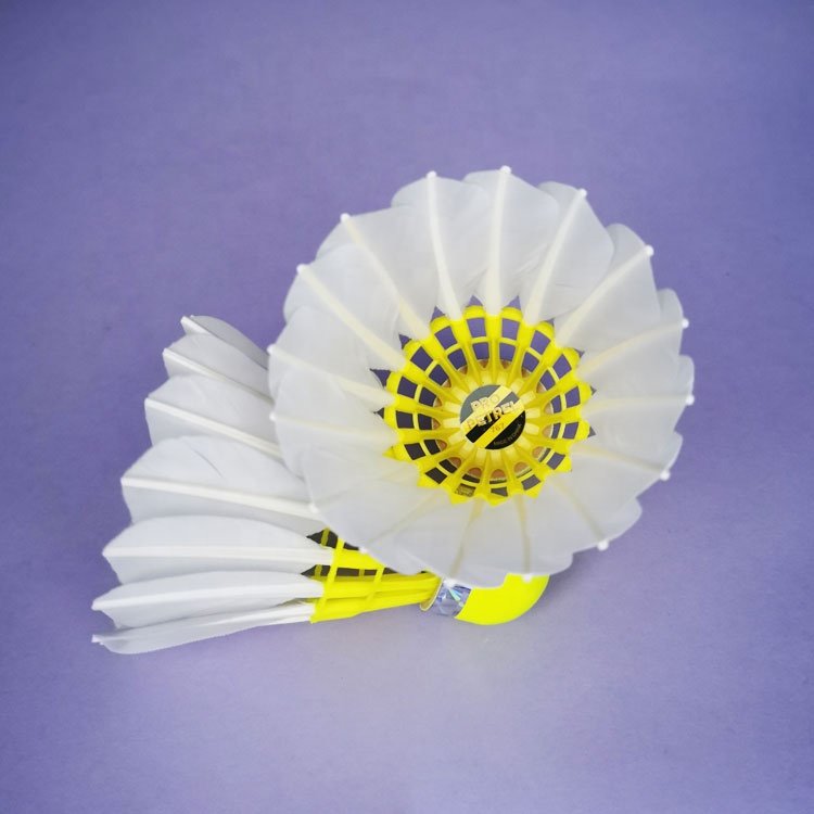 Wholesale Durable Training China Cheap Feather 3in1 Products Badminton Shuttlecock Goose feather speed optional