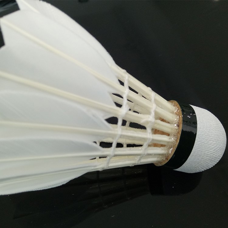 Supplier Aeroplane Black Shuttlecock Eg1130 China Lingmei Badminton Feather Shuttlecock Class a Goose Feather OEM Shuttlecock