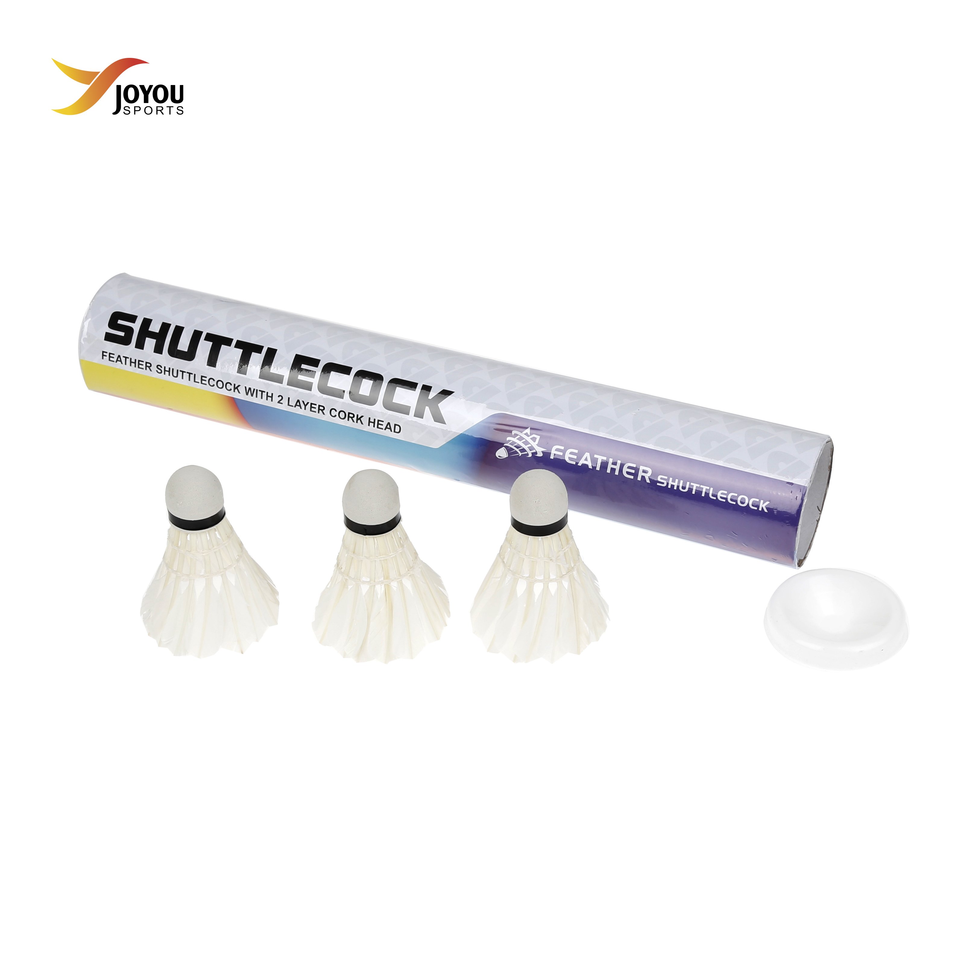 Hot Selling Quality Nylon Badminton Shuttlecock Grade Goose Feather Badminton Shuttlecock
