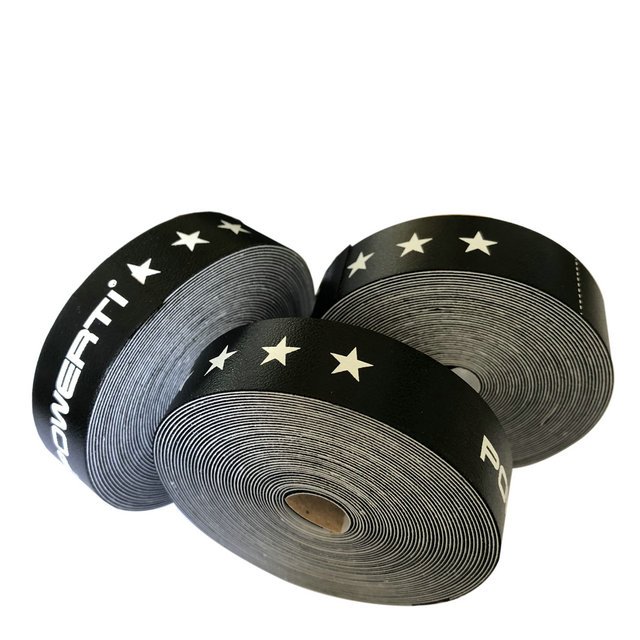 POWERTI 5pcs/lot 5000mm Badminton Racket Frame Protect PU Viscosity Stickers Tape Friction Stickers Black