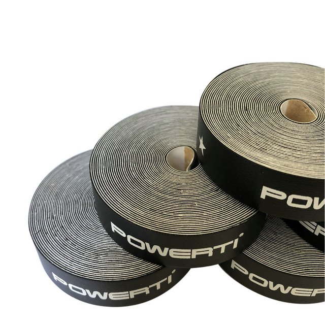 POWERTI 5pcs/lot 5000mm Badminton Racket Frame Protect PU Viscosity Stickers Tape Friction Stickers Black