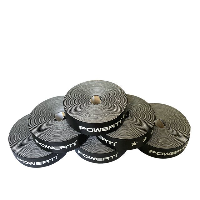 POWERTI 5pcs/lot 5000mm Badminton Racket Frame Protect PU Viscosity Stickers Tape Friction Stickers Black