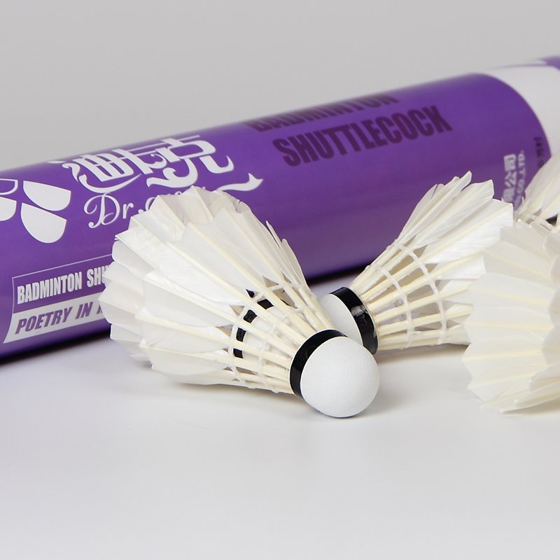 Customized Professionals Packaging Shuttle Cock Balls Shuttles Wholesale Supplier Goose Feather Duck Ball Badminton Shuttlecock