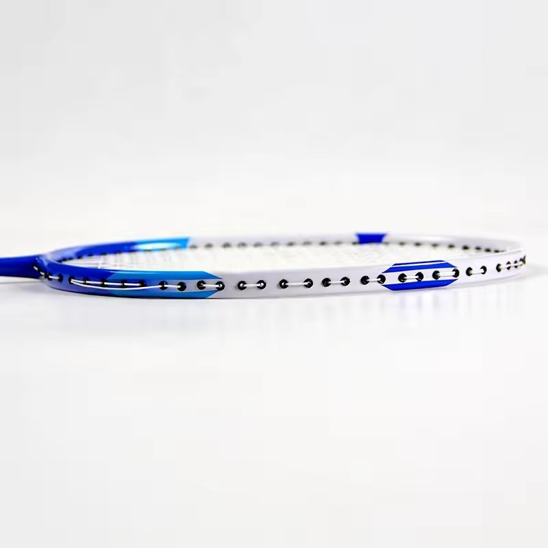 Wholesale oem cheap price goose professional customized accptable lightweight shuttlecock rackets steel badminton racket