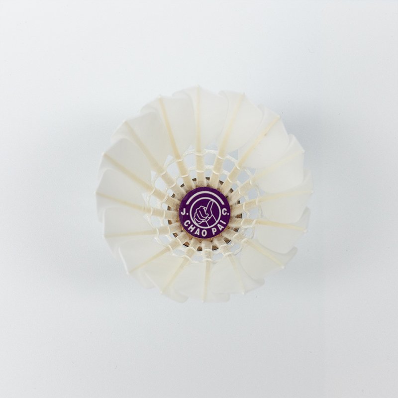 PURPLE chaopai Brand Badminton shuttlecocks Goose Feather good durability competition senior players