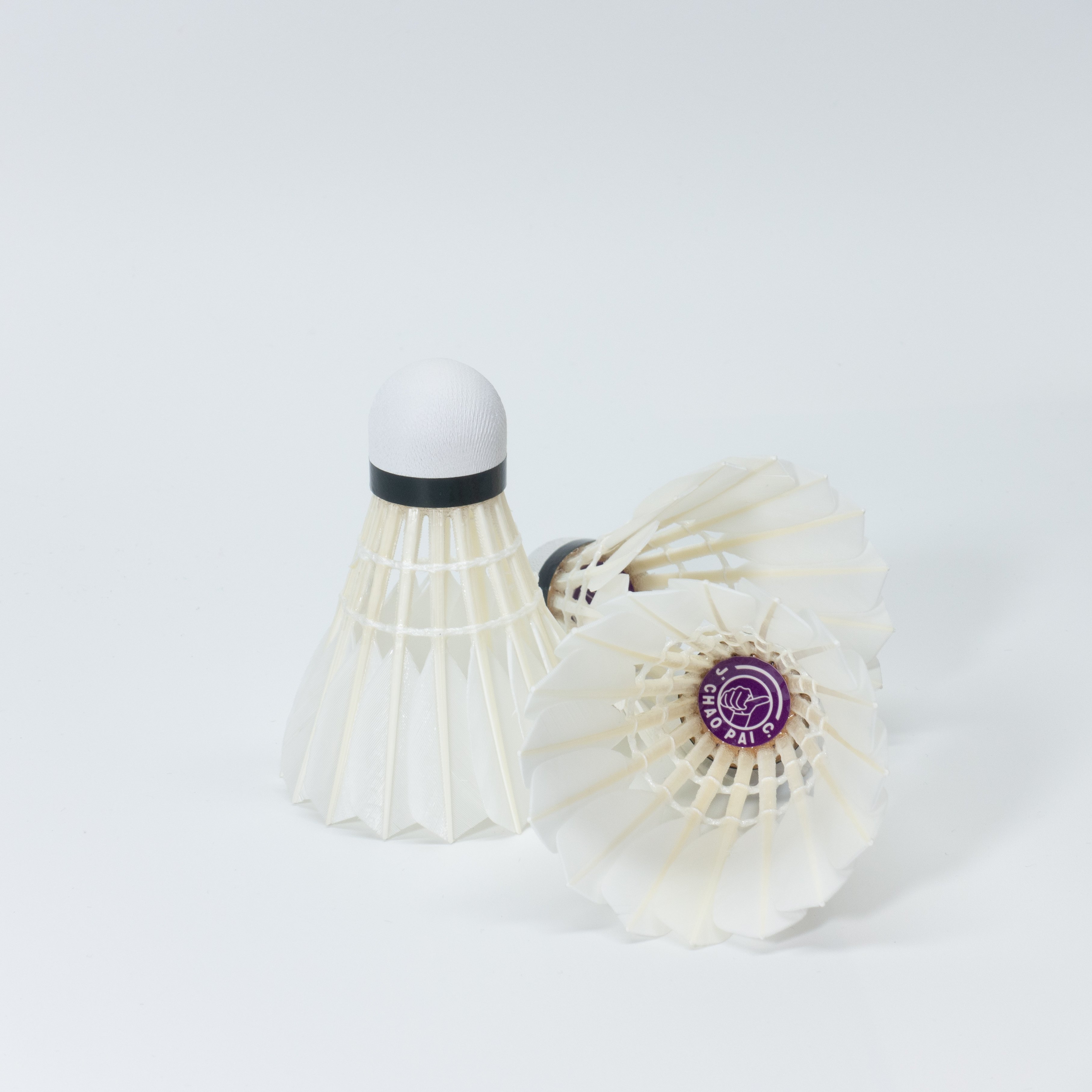PURPLE chaopai Brand Badminton shuttlecocks Goose Feather good durability competition senior players