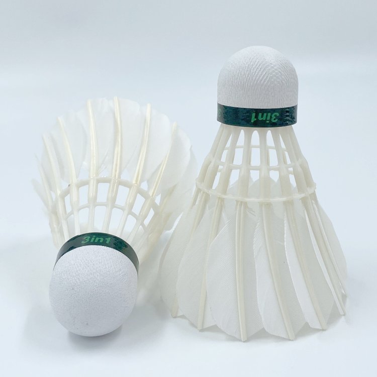 Factory Wholesale High Quality Goose Feather Shuttlecock Pro Petrel 757 Shuttlecock Badminton Ball
