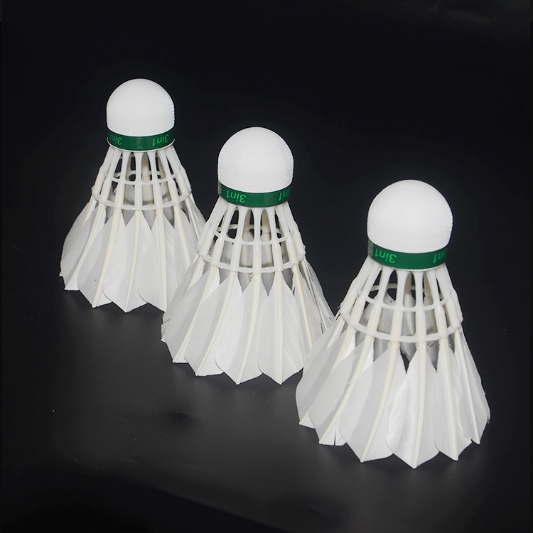 Dmantis 3in1 Factory Direct Sale Cheap Price Anyball brand PU cork Badminton Shuttlecock goose feather for sports training