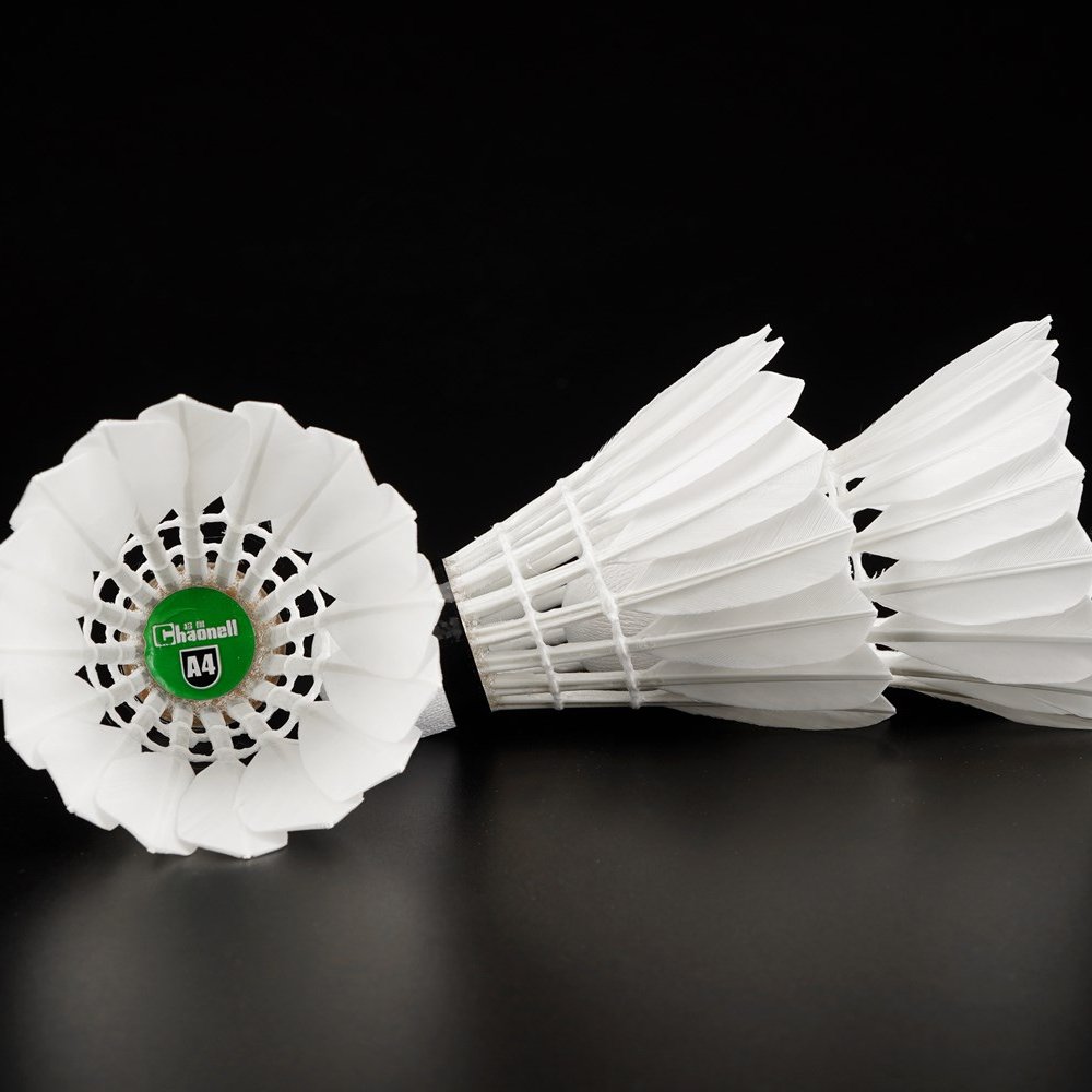 China Factory Top Grade One Duck Feather Badminton Shuttlecock Chaonell series