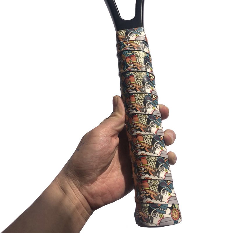 Customized Logo any color tacky Anti-Slip Tennis Over Grip perforate grip for tennis racket overgrips for out door fitness gym