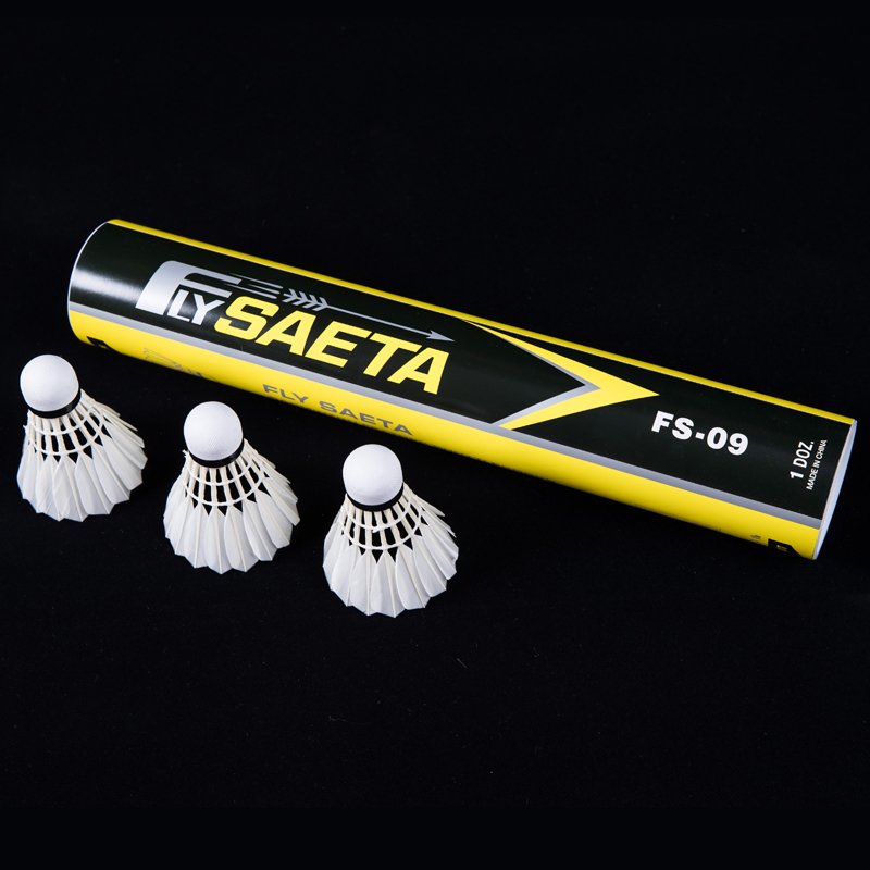 Wholesale brand high quality reasonable price duck shuttlecock badminton fly no.09 with good quality