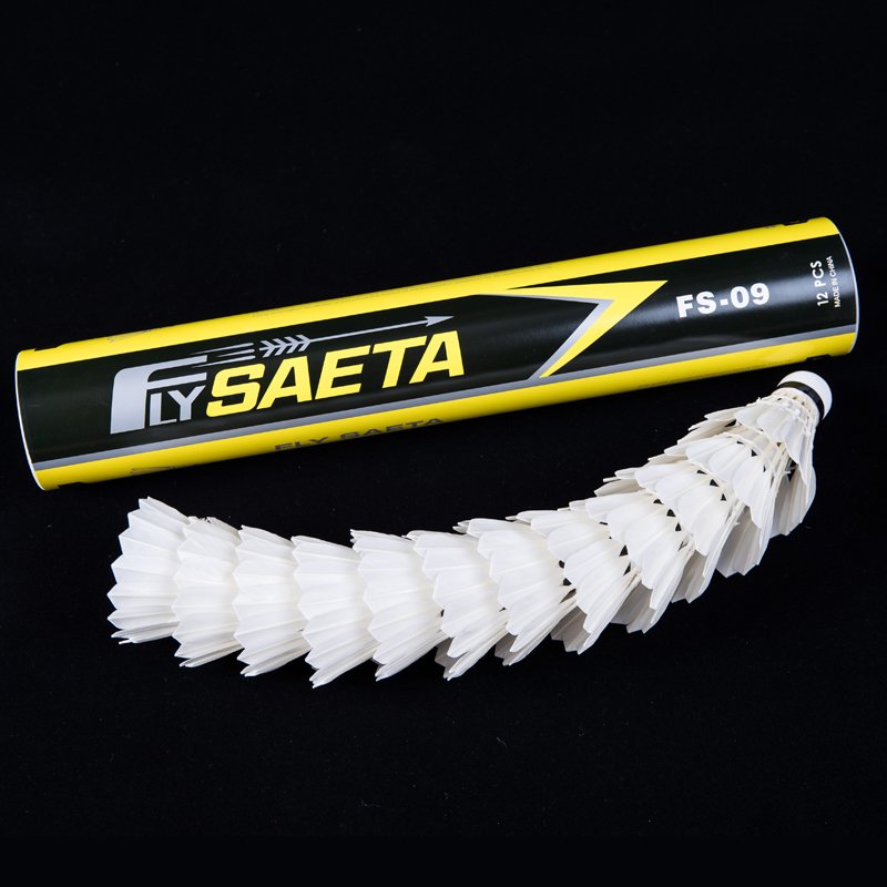 Wholesale brand high quality reasonable price duck shuttlecock badminton fly no.09 with good quality