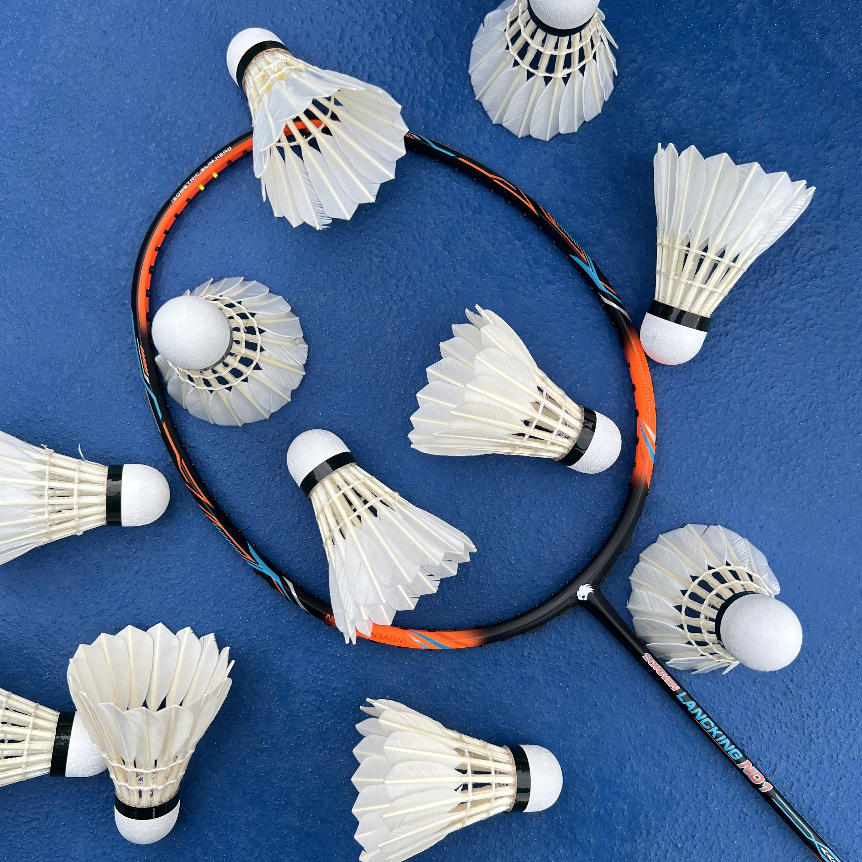 High Quality Class a 3-in-1 Badminton Shuttlecocks Durable Goose Feather Material with PU Cork Head for Training