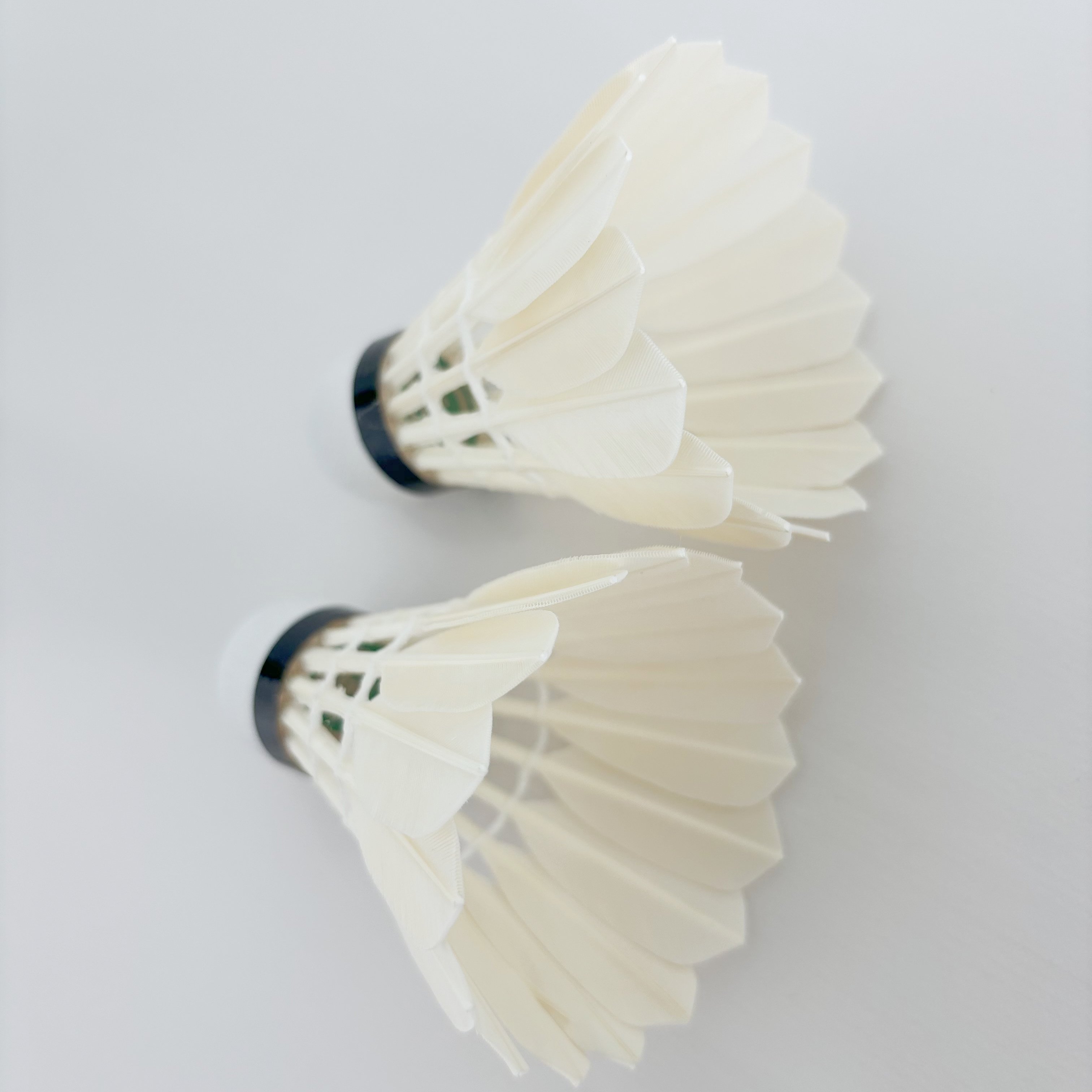 Professional Level Class C Goose Feather Badminton Shuttlecocks Super Durable PU Cork Flight Professional Standard