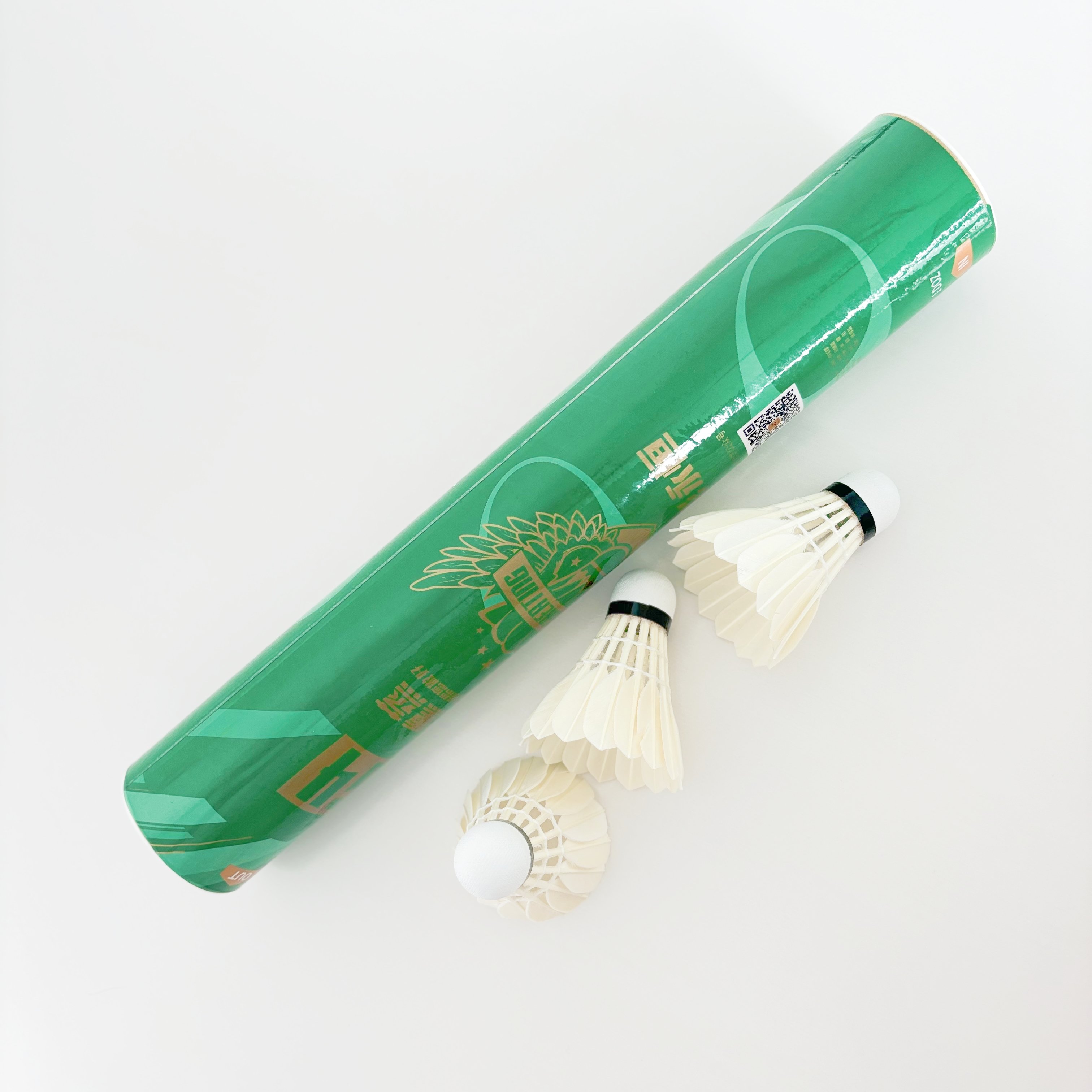 Professional Level Class C Goose Feather Badminton Shuttlecocks Super Durable PU Cork Flight Professional Standard