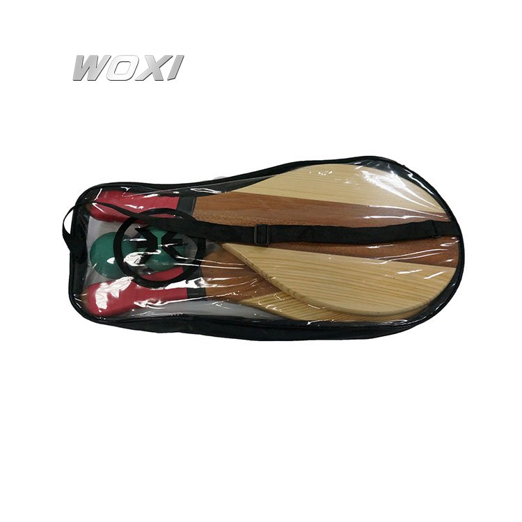 Customized Printing Design Beach matkot Paddle Ball Beach Racket Set