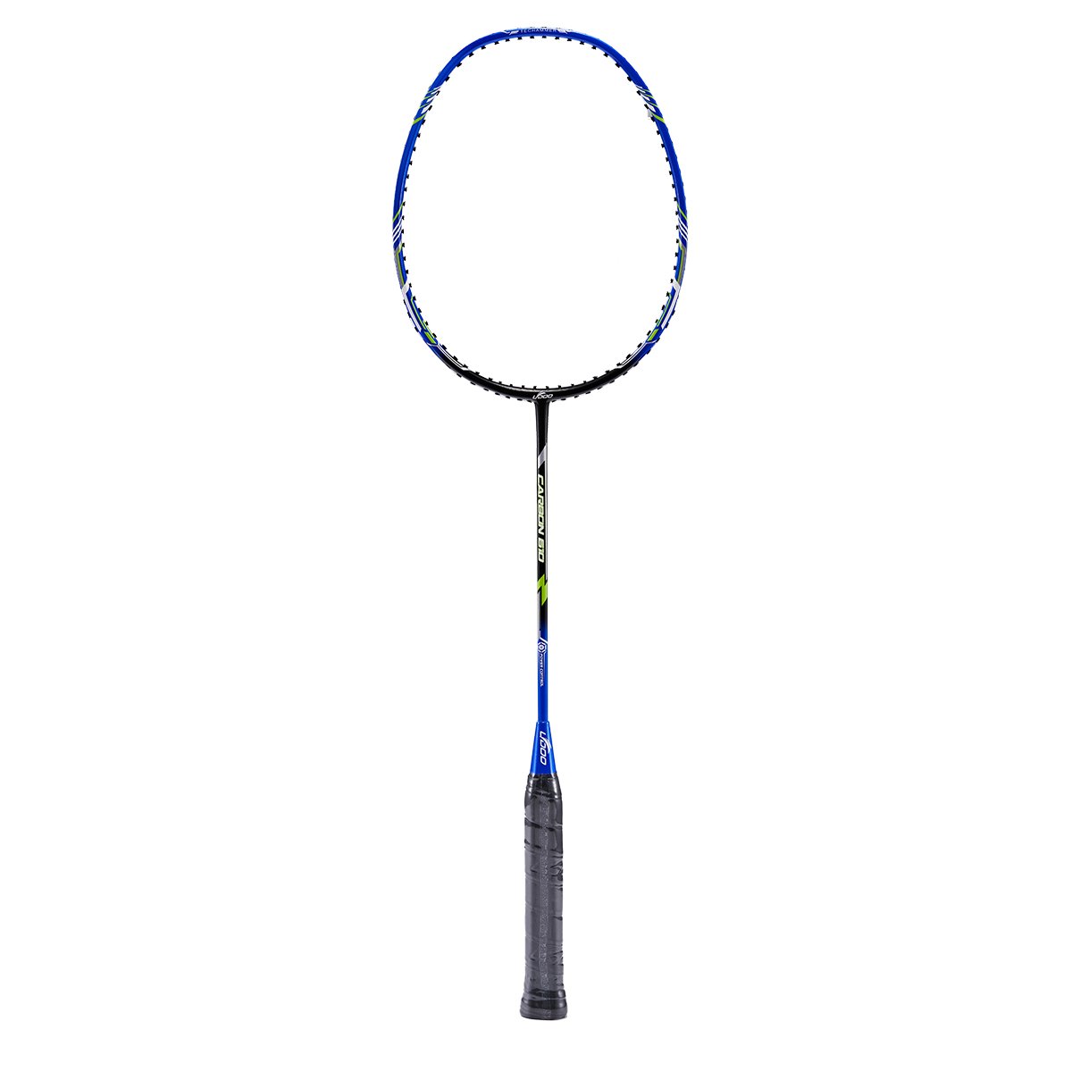 Ultra-Light 3U Composite Aluminium Carbon Badminton Racket Durable Training Shuttlecock with PU Grip for Attack & Defense