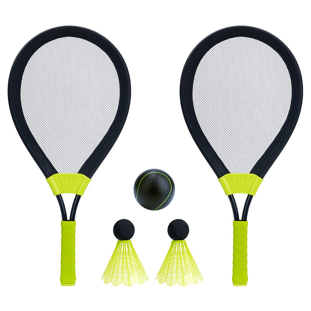 Kids Indoor Outdoor Sporting Toy 26.7 Inch Soft Tennis Racket Badminton Toys Set Raquete Beach Tennis