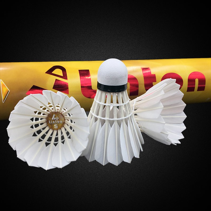 Badminton shuttlecock goose protech shuttlecock with custom brand