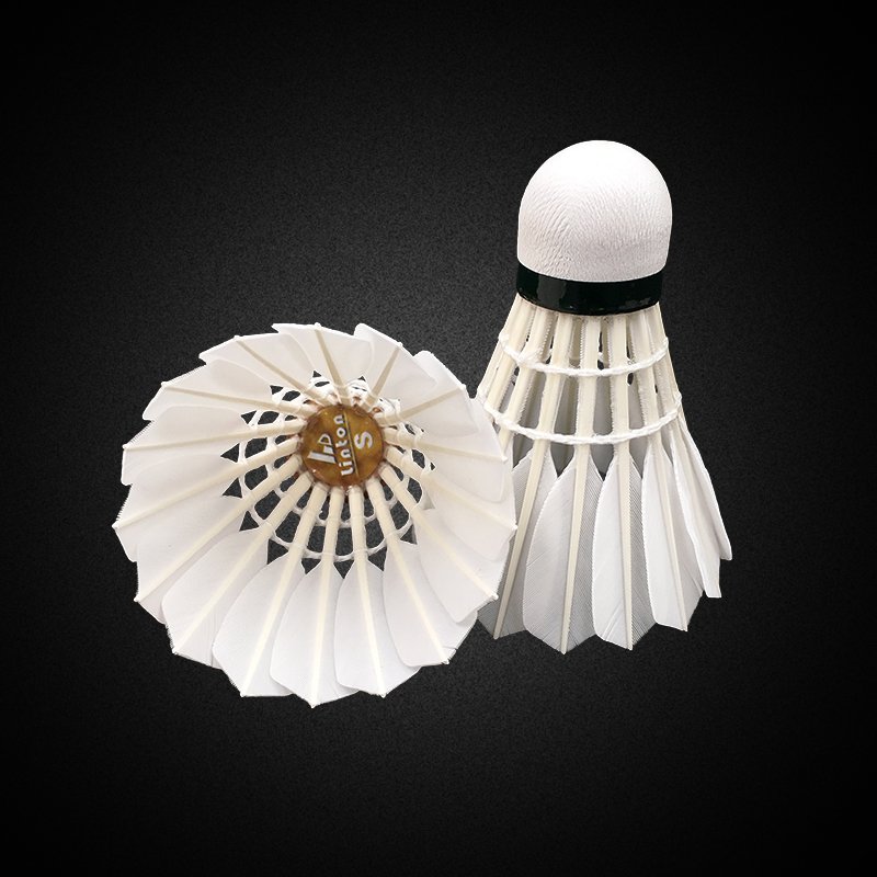 Badminton shuttlecock goose protech shuttlecock with custom brand