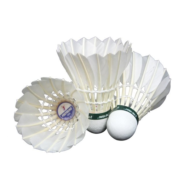 Badminton shuttlecock for international tournament most durable goose feather badminton shuttlecock