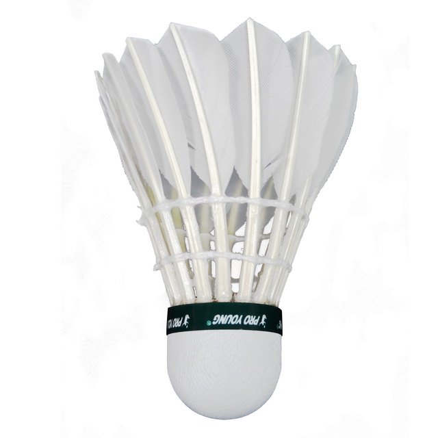Badminton shuttlecock for international tournament most durable goose feather badminton shuttlecock