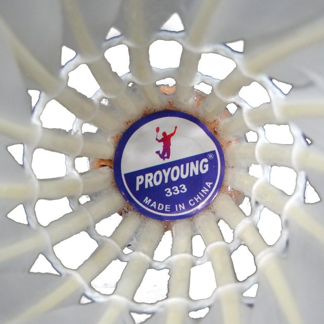 Badminton shuttlecock for international tournament most durable goose feather badminton shuttlecock