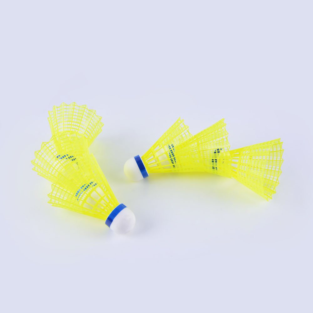 Factory custom provided Badminton Shuttlecocks Birdies,6 Pack Training Badminton Balls with Great Stability for in/out door
